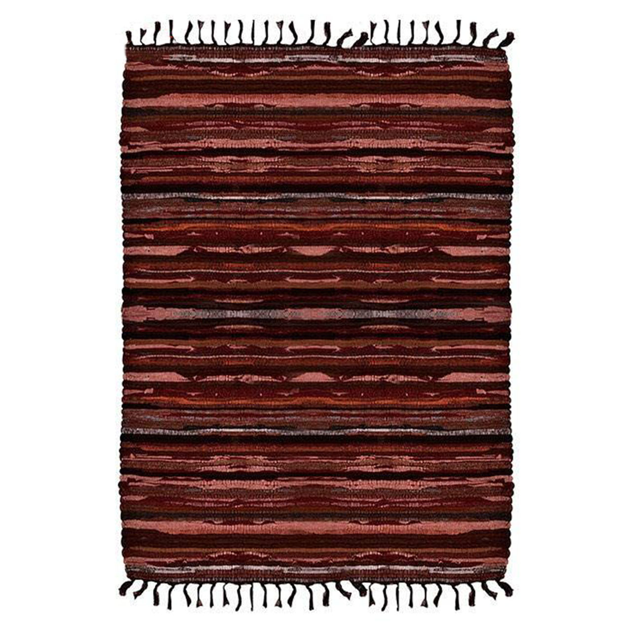 گلیم مدل L'Argine سایز 120×70 سانتی متر رنگ قهوه ای گلیم مدل L'Argine سایز 120×70 سانتی متر رنگ قهوه ای