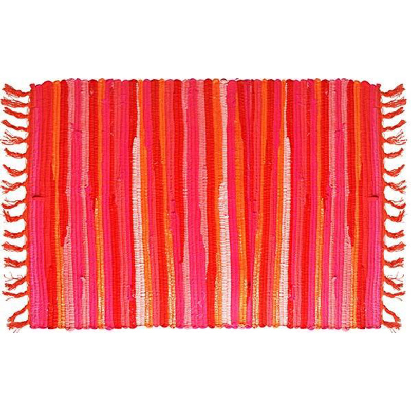 گلیم مدل Cerquelle سایز 120×70 سانتی متر رنگ نارنجی