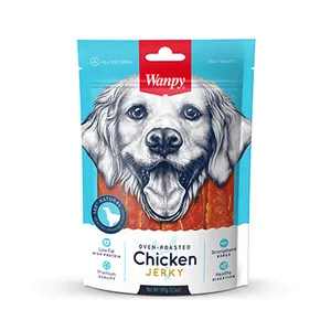 غذای تشویقی سگ ونپی مدل Chicken Jerky وزن 100 گرم
