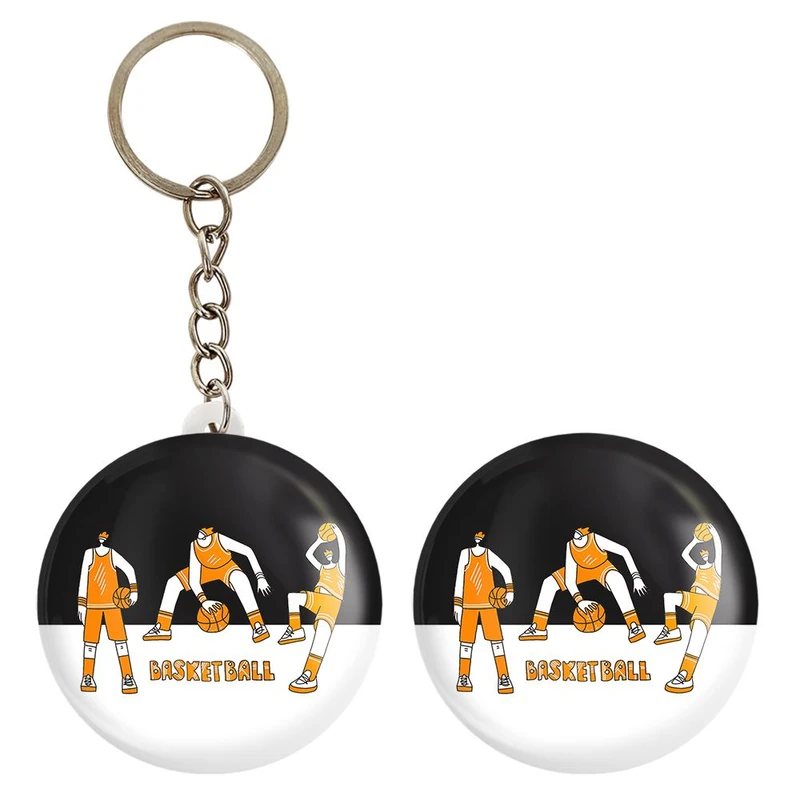 پیکسل خندالو مدل بسکتبال Basketball کد 26470 به همراه جاکلیدی