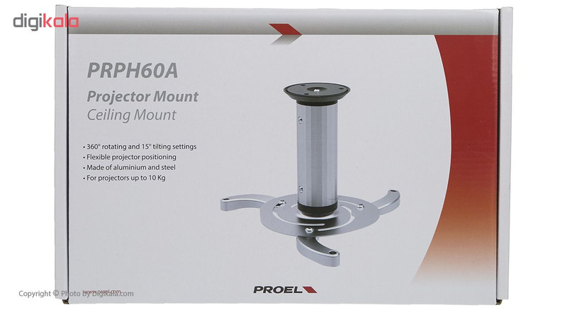 پایه سقفی پروژکتور پروئل مدل PRPH60A