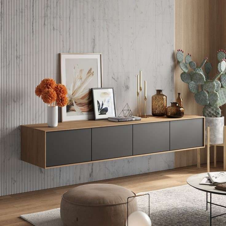 میز تلویزیون مدل 2705 مناسب برای تلویزیون تا 52 اینچ