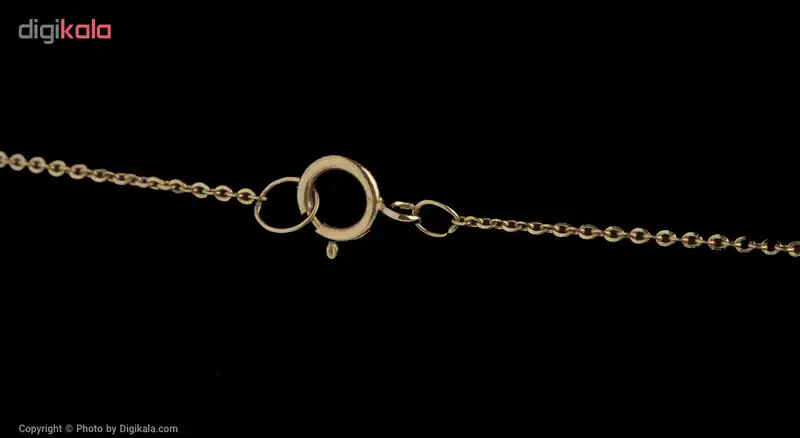 گردنبند طلا 18عیار زنانه زرمان مدل MM0870 طرح لک لک