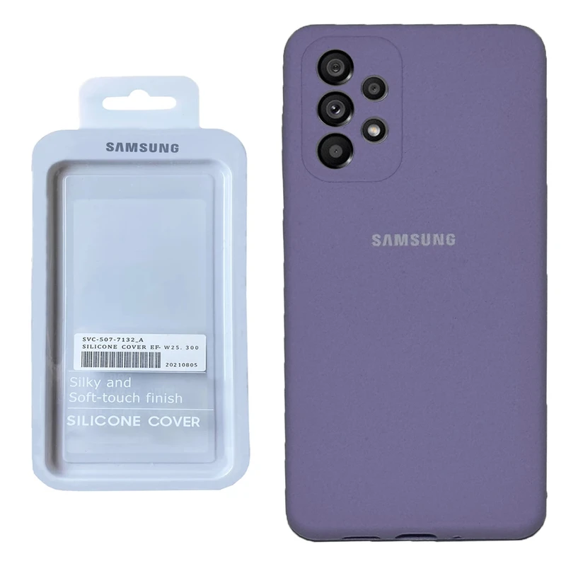 کاور مدل سیلیکون پاک کنی مناسب برای گوشی موبایل سامسونگ Galaxy A32 4G