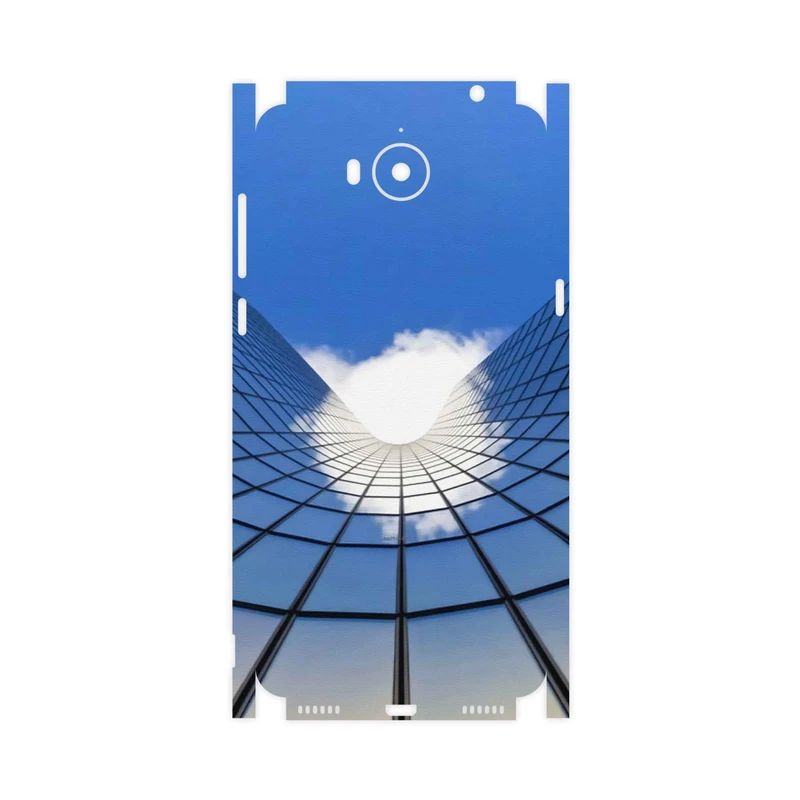 برچسب پوششی ماهوت مدل Glass skyscraper-FullSkin مناسب برای گوشی موبایل هوآوی Y5 2017