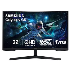 مانیتور مخصوص بازی سامسونگ مدل ODYSSEY G5 سایز 32 اینچ