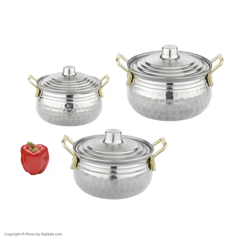 سرویس قابلمه 6 پارچه مدل روحی