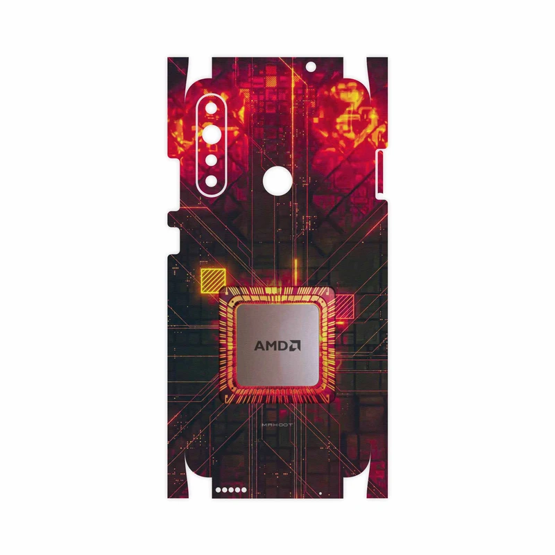 برچسب پوششی ماهوت مدل AMD-Brand-FullSkin مناسب برای گوشی موبایل جی پلاس P10 Plus