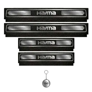 برچسب پارکابی خودرو لندمون کد LM102 MS مناسب برای هایما مجموعه 4 عددی به همراه جا کلیدی