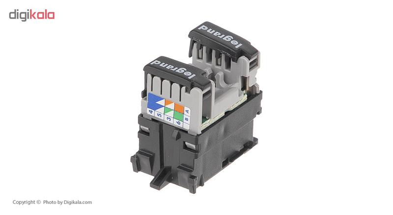 کیستون Cat5E لگراند مدل N646 بسته 10 عددی