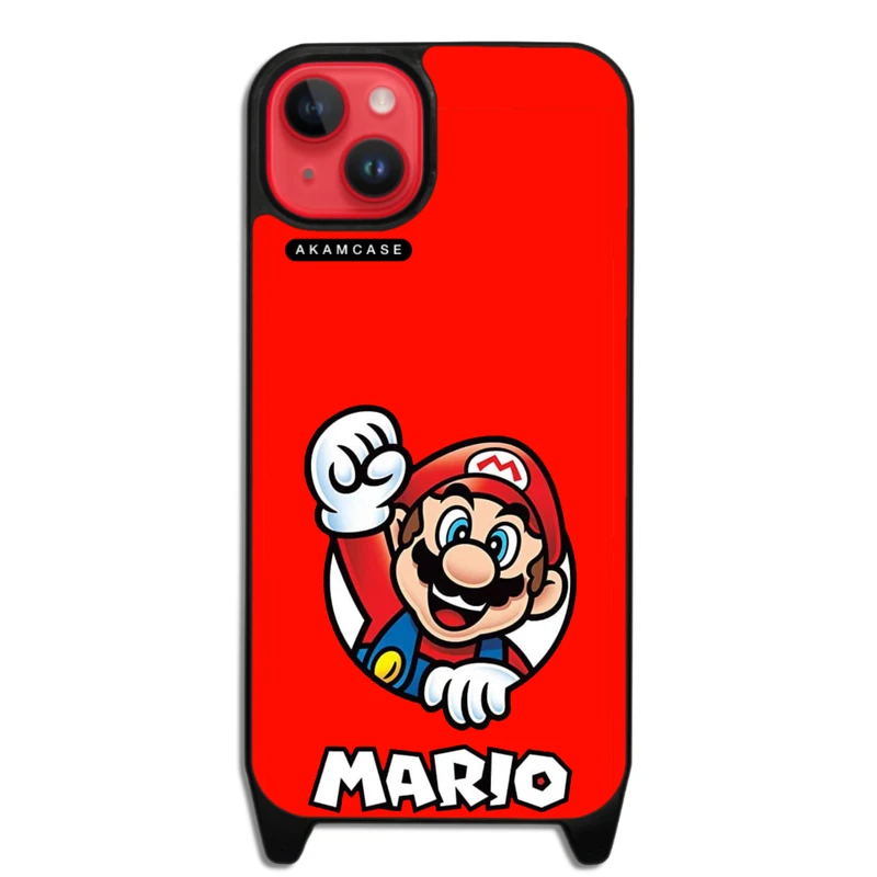 کاور آکام مدل AMC-WLA14PLUS-SUPER MARIO12 مناسب برای گوشی موبایل اپل iPhone 14 Plus