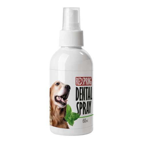 اسپری خوشبو کننده دهان سگ و گربه رداسپرینگ مدل دنتال با عصاره نعناع حجم 60 میلی لیتر