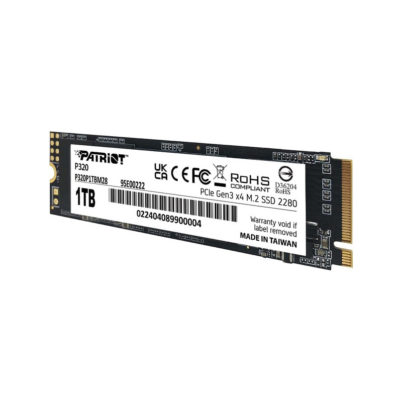 اس اس دی اینترنال PCIe 3.0 پتریوت مدل P320 ظرفیت یک ترابایت