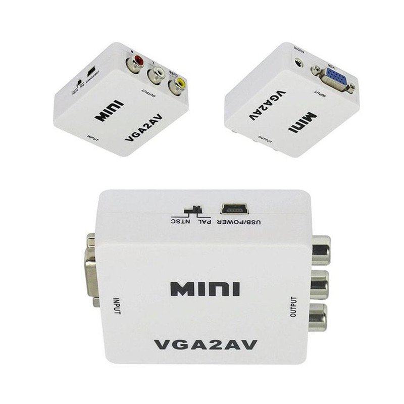 مبدل VGA به AV مدل 2117 mini 3