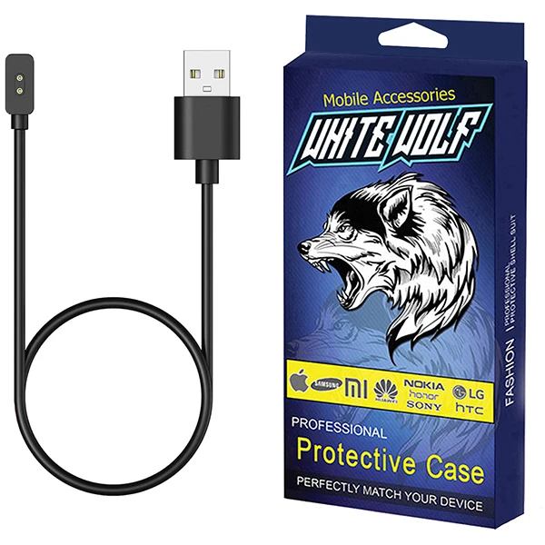 کابل شارژ وایت ولف مدل WF-Cable مناسب برای ساعت هوشمند شیائومی Mi Band 8 Active