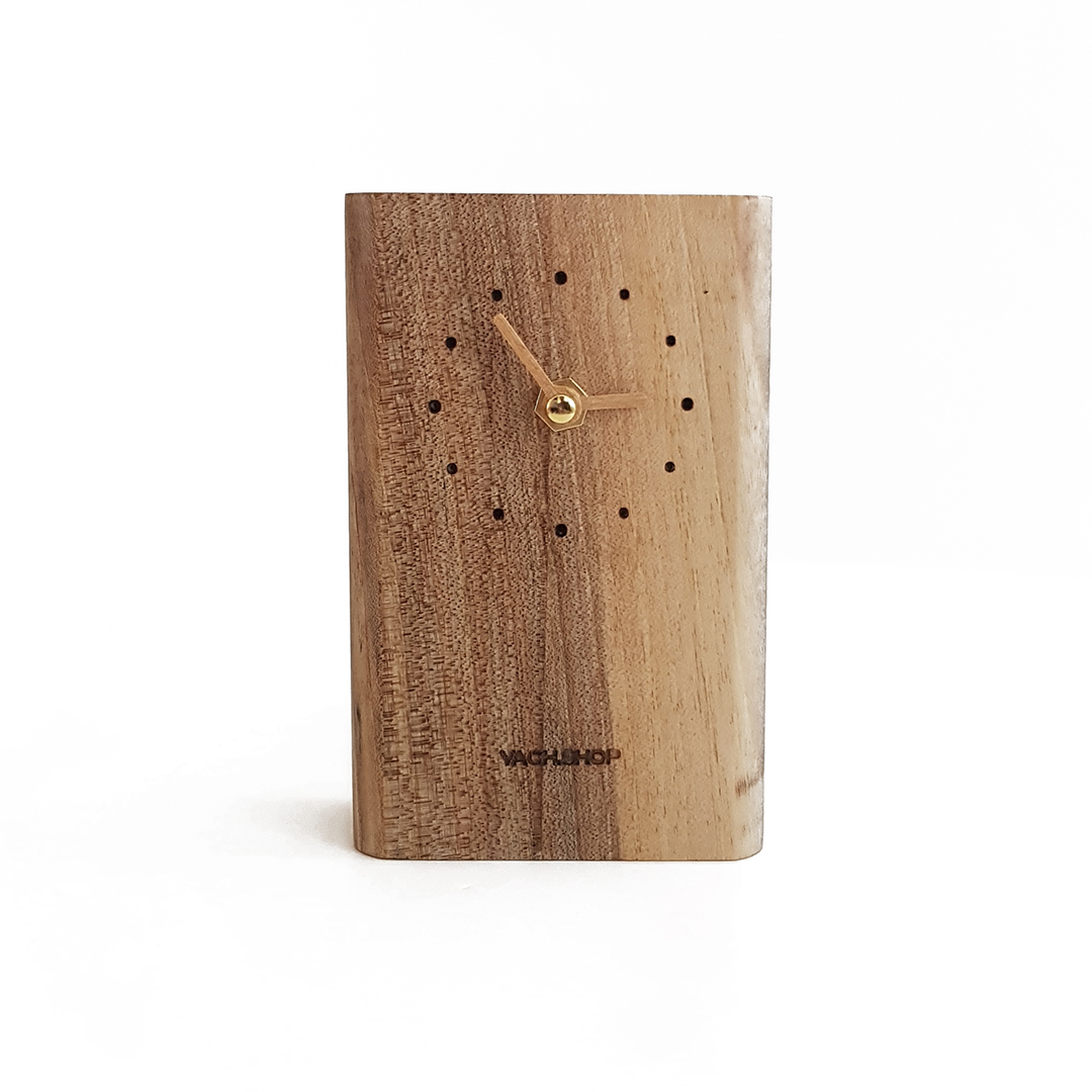 ساعت رومیزی چوبی مدل سارینا