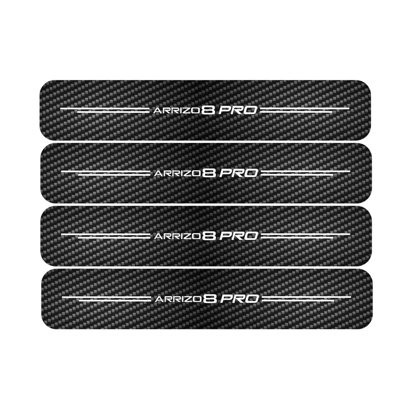 برچسب پارکابی خودرو رادیانس مدل کربن کد J40 مناسب برای آریزو 8 پرو بسته 4 عددی