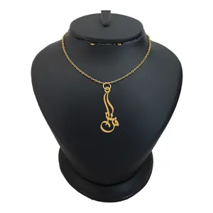 گردنبند نقره زنانه ترمه ۱ مدل فرناز کد ma 447