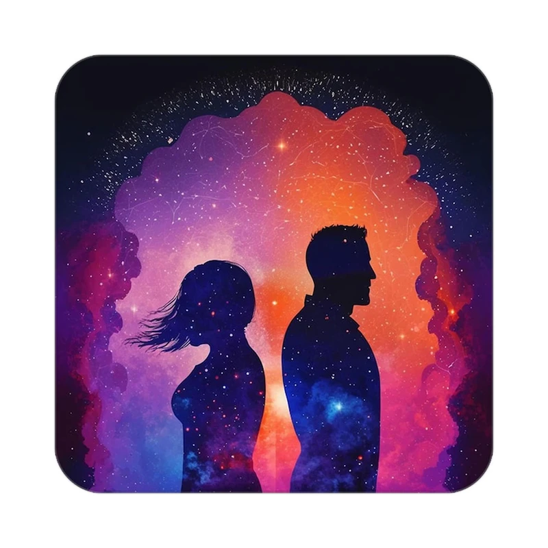 زیر لیوانی کاکتی مدل عاشقانه کد mp12549