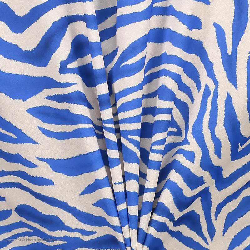 شومیز زنانه ریسانی مدل 3082 رنگ آبی