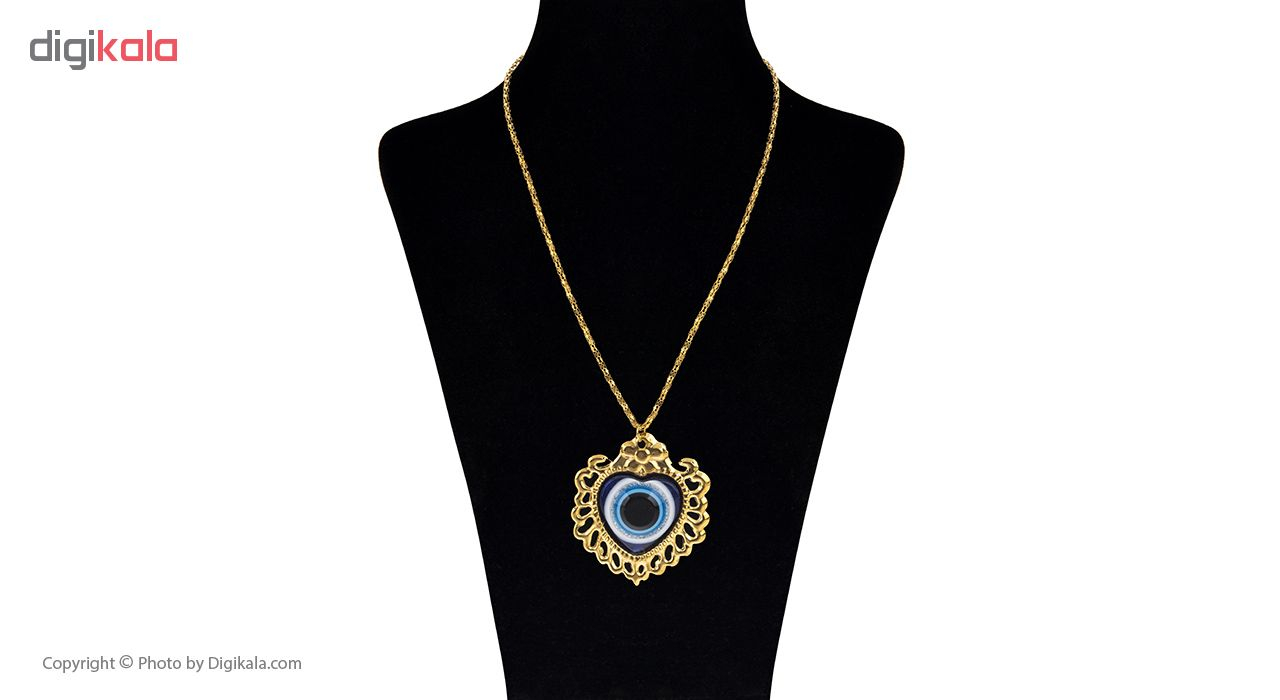 گردنبند زنانه طرح چشم نظر کد G14