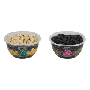 بادام هندی اکبر راستگو - 270 گرم به همراه مویز اکبر راستگو - 300 گرم  