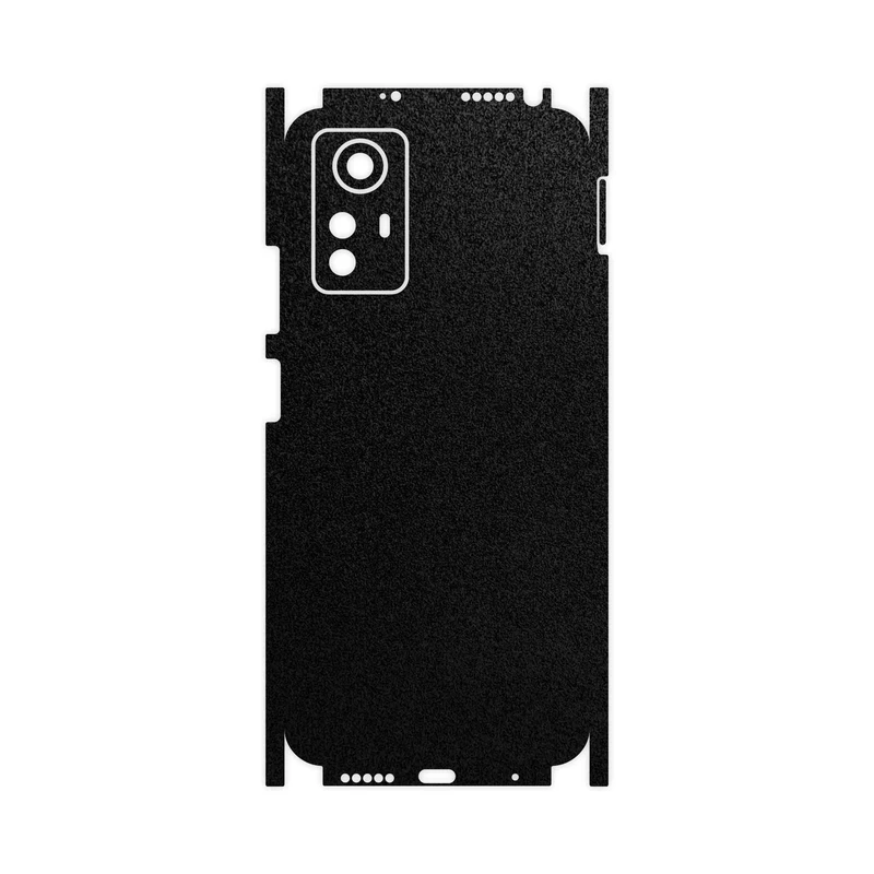 برچسب پوششی ماهوت مدل Black-Suede-FullSkin مناسب برای گوشی موبایل شیائومی Redmi Note 12S