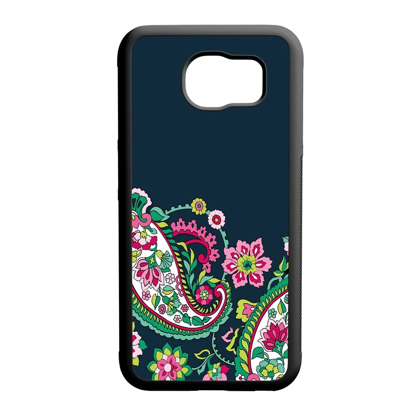 کاور طرح گل و بوته کد 0661 مناسب برای گوشی موبایل سامسونگ galaxy s6 edge