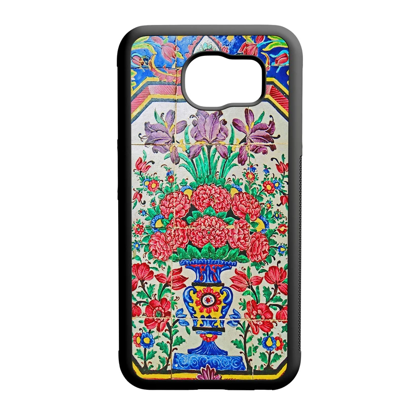 کاور طرح کاشی کد 0675 مناسب برای گوشی موبایل سامسونگ galaxy s6 edge