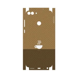 MAHOOT Minimal Cup of Coffee Icon-FullSkin Cover Sticker for Huawei P Smart