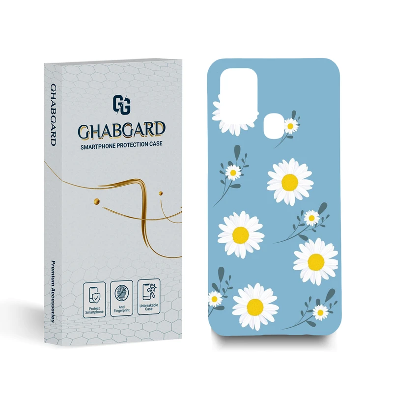 کاور قاب گارد مدل گل مناسب برای گوشی موبایل سامسونگ Galaxy M31