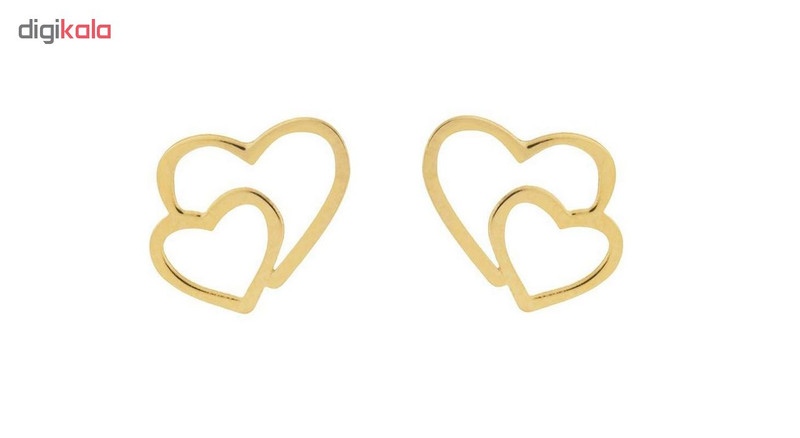 گوشواره طلا 18عیار الن مدل EL149 گوشواره طلا 18عیار الن مدل EL149