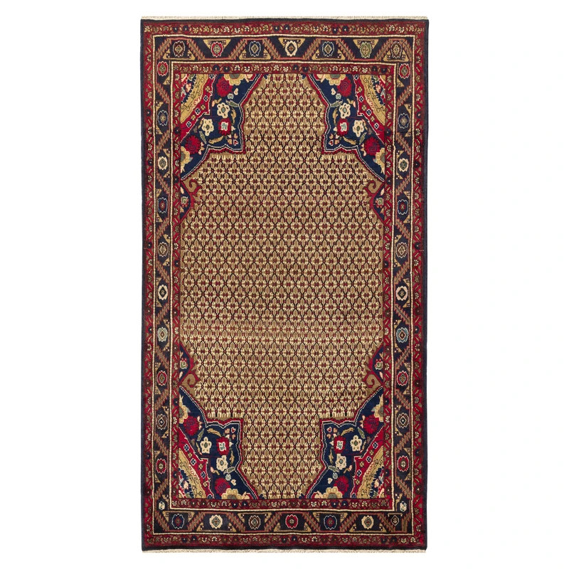 فرش دستبافت چهار متری طرح کلیایی کد 11.97.1237