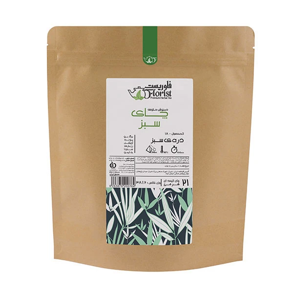 دمنوش دره سبز کیسه ای هرمی فلوریست بسته 21 عددی