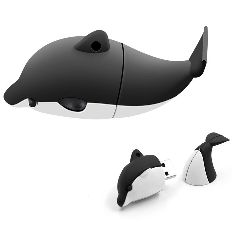 فلش مموری طرح دلفین مدل Ul-Dolphin ظرفیت هشت گیگابایت 1