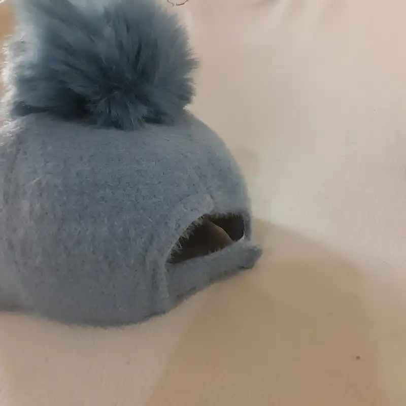 کلاه کپ بچگانه مدل پوم دار p12