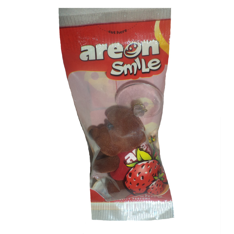 خوشبوکننده خودرو آرئون مدل Smile Strawberry