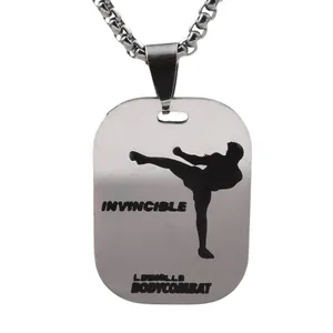 گردنبند مردانه مدل تکواندو