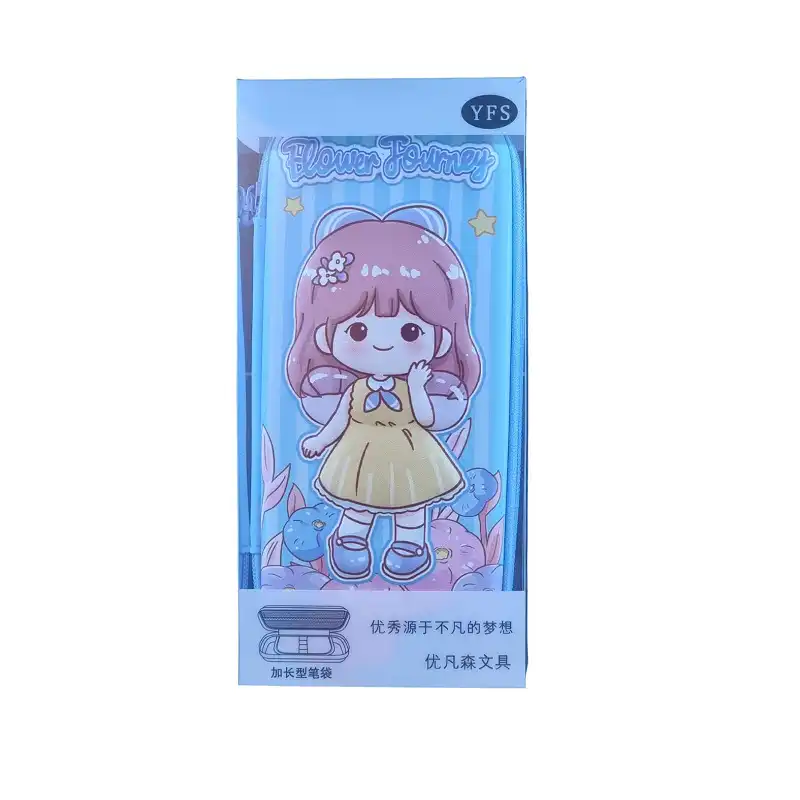 جامدادی مدل فانتزی سیلیکونی فرشته کوچولو کد 59048-BL