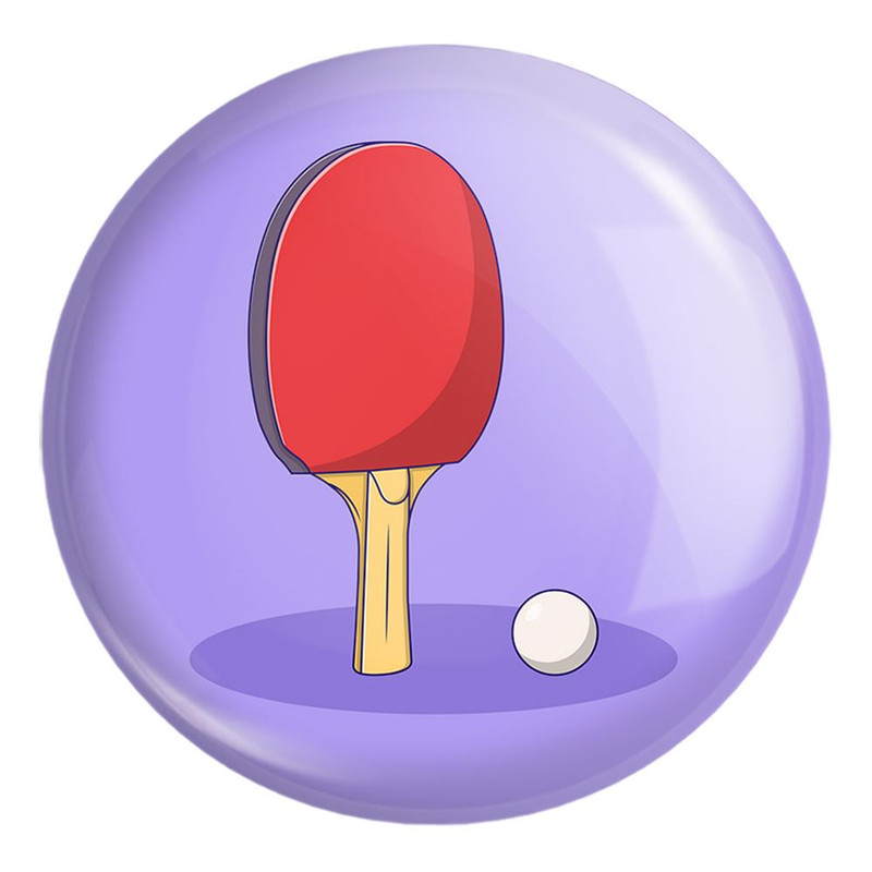پیکسل خندالو طرح پینگ پنگ Ping Pong کد 27995 مدل بزرگ