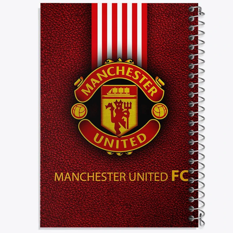 دفتر نقاشی 50 برگ خندالو مدل باشگاه منچستر یونایتد کد 26476