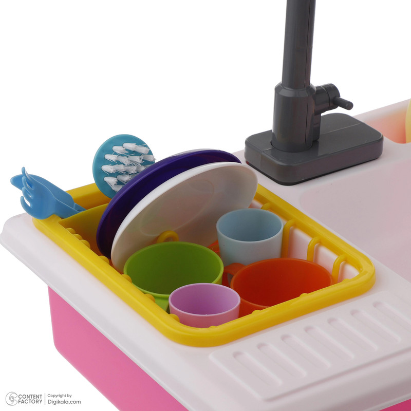 اسباب بازی سینک ظرفشویی سیحان تویز مدل KITCHEN SINK 1