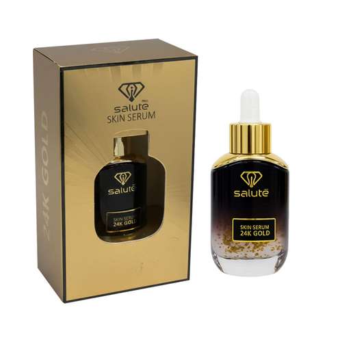 سرم کلاژن ساز پوست سالوته پرو مدل 24K GOLD مناسب برای انوع پوست حجم  30 میلی لیتر