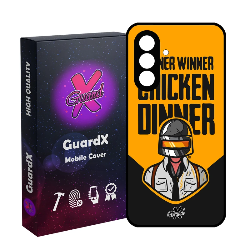 کاور گارد ایکس طرح Pubg مدل 10182 مناسب برای گوشی موبایل سامسونگ Galaxy S24 FE