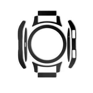 Mahoot Black-color-shades Special Sticker for Samsung Galaxy Watch 46mm