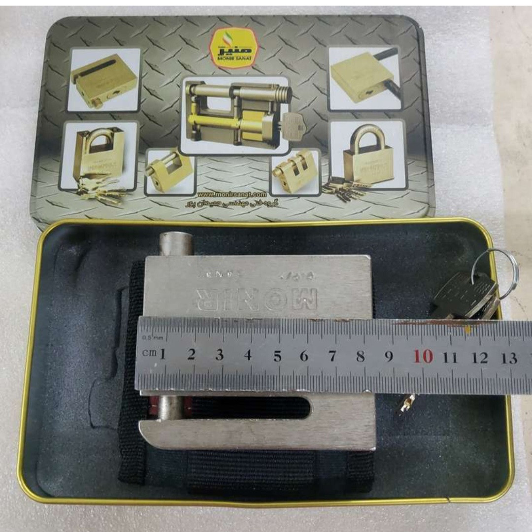 قفل کتابی منیر صنعت مدل قفل کتابی منیر صنعت مدل دیسک منیر