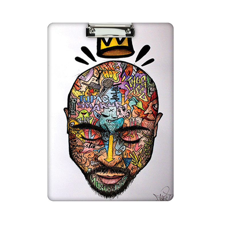 تخته شاسی طرح توپاک کد 588 سایز A4