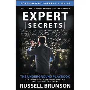 کتاب Expert Secrets اثر Russell Brunson انتشارات Hay House Inc.