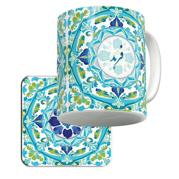 ماگ لاژید مدل اسم فربد طرح سنتی به همراه زیرلیوانی