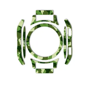 Mahoot Army-Pattern Design Sticker for Samsung Galaxy Watch 46mm